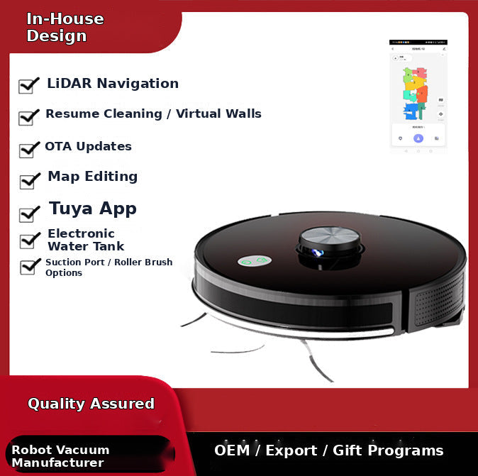 English localized robot vacuum product image