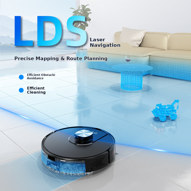 English localized robot vacuum product image