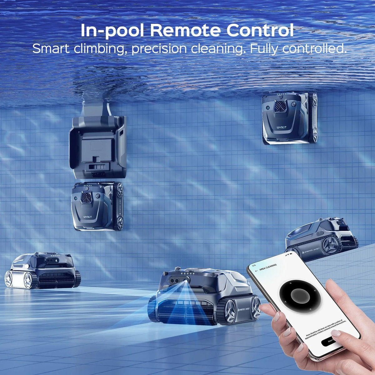 WYBOT S3 with Self-Emptying Dock — product details, image 8