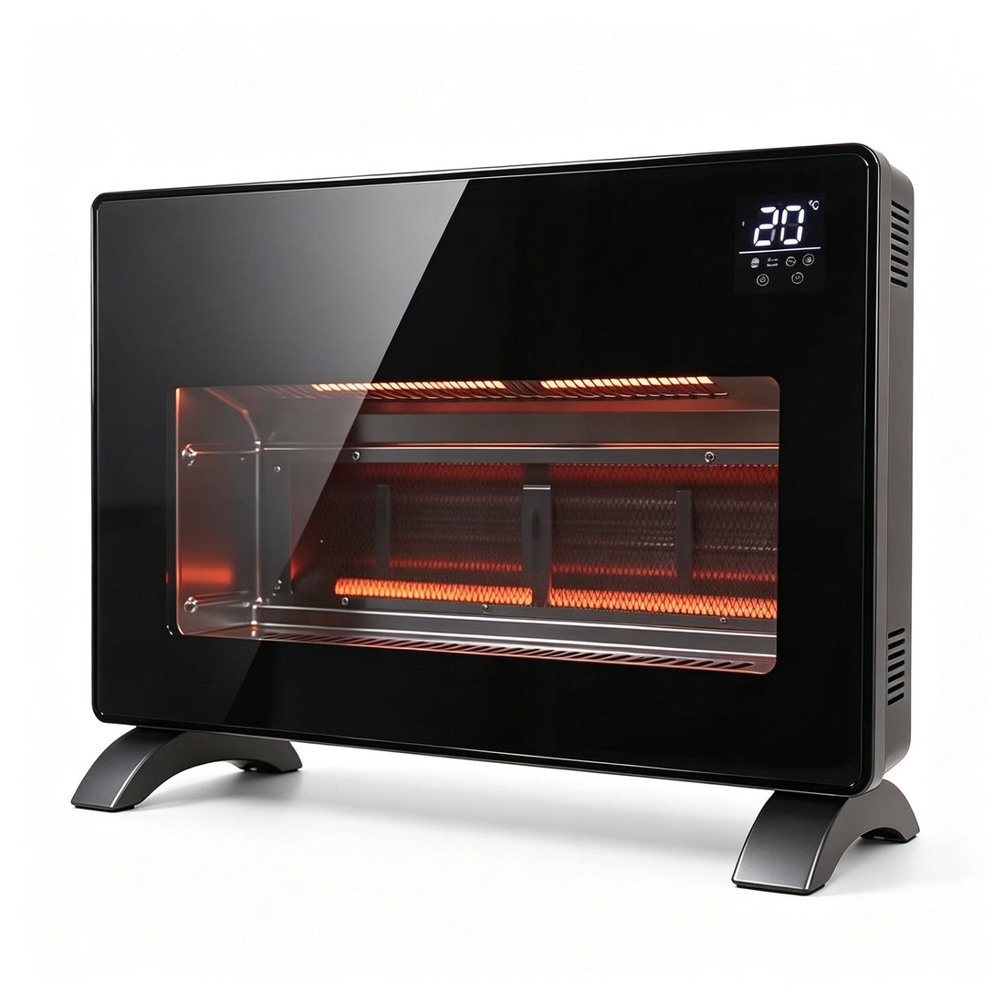 Smart WiFi glass panel heater for modern indoor spaces