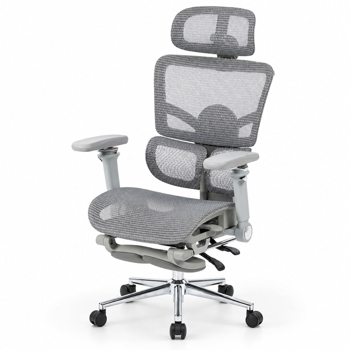 JY 031 Lumbar Support Footrest Gaming Chair