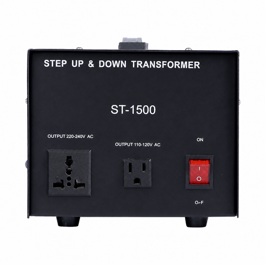 JOH-ST1500 Step Up and Step Down Voltage Transformer, 110V/220V Household Voltage Converter, OEM Ready