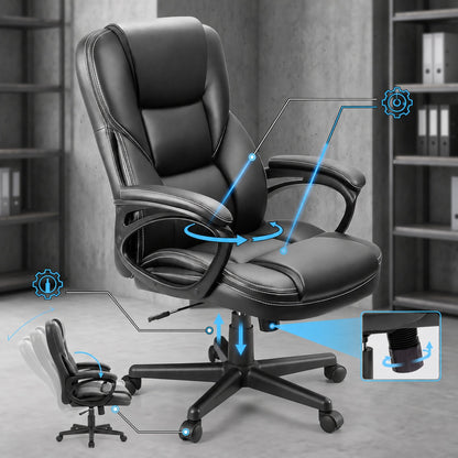 JY 101 Reclining PU Leather Ergonomic Office Chair