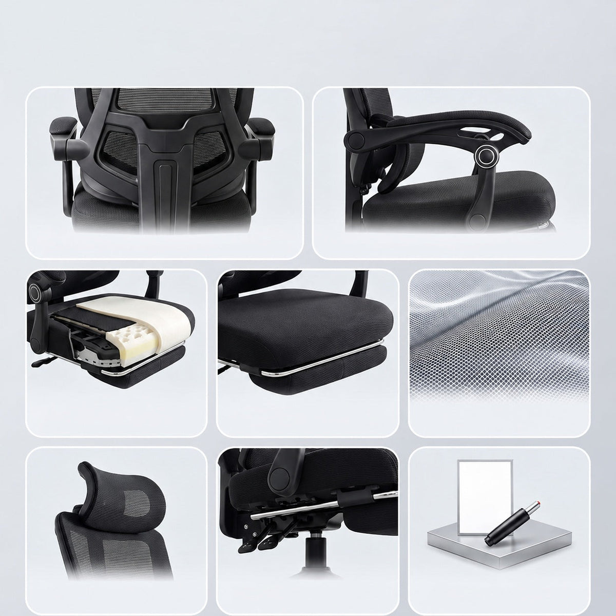 JY 805 Footrest Reclining Gaming Chair