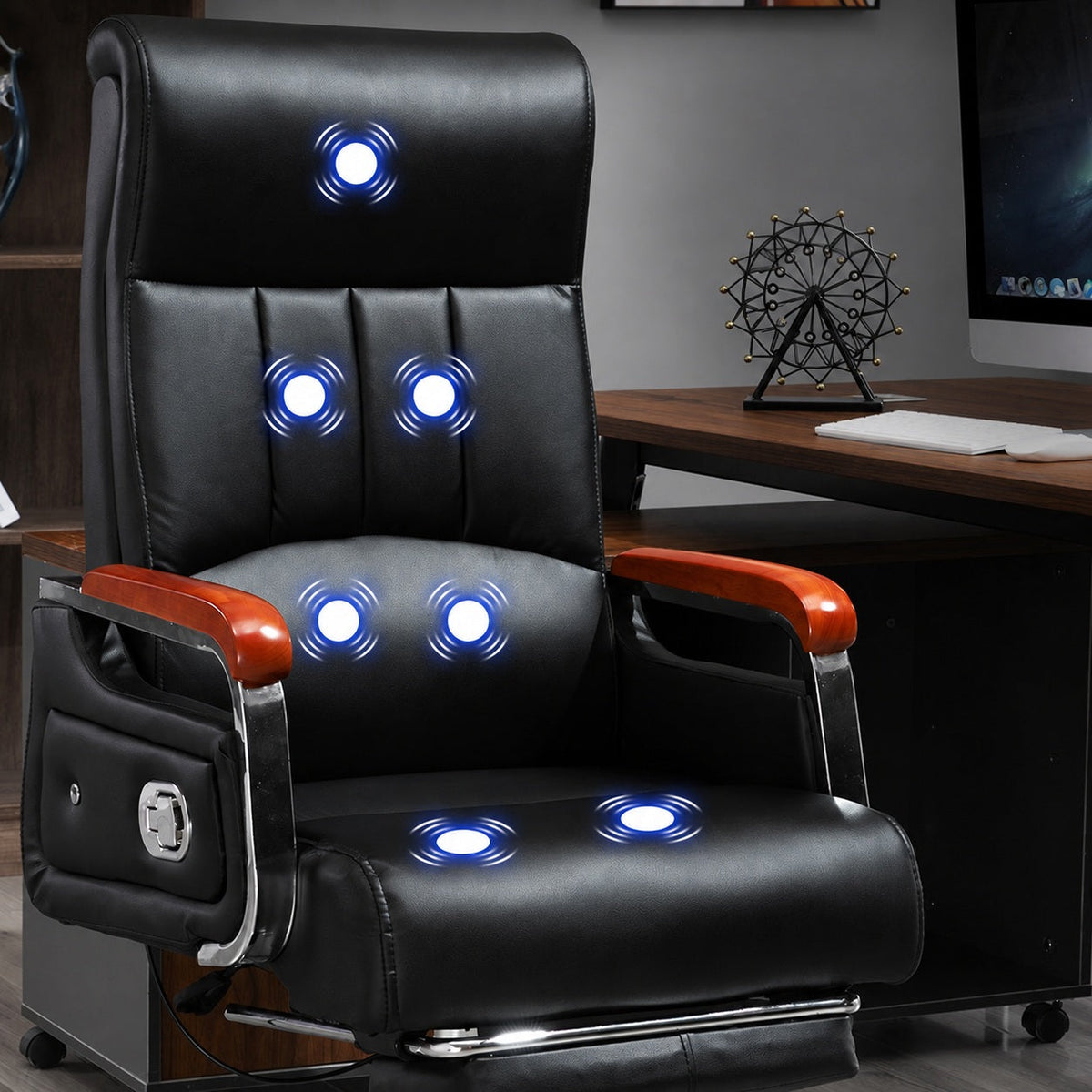 JY 老板椅 Reclining PU Leather Executive Chair