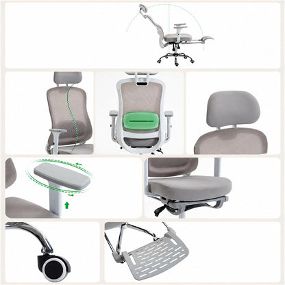 JY F03 Footrest Reclining Executive Chair