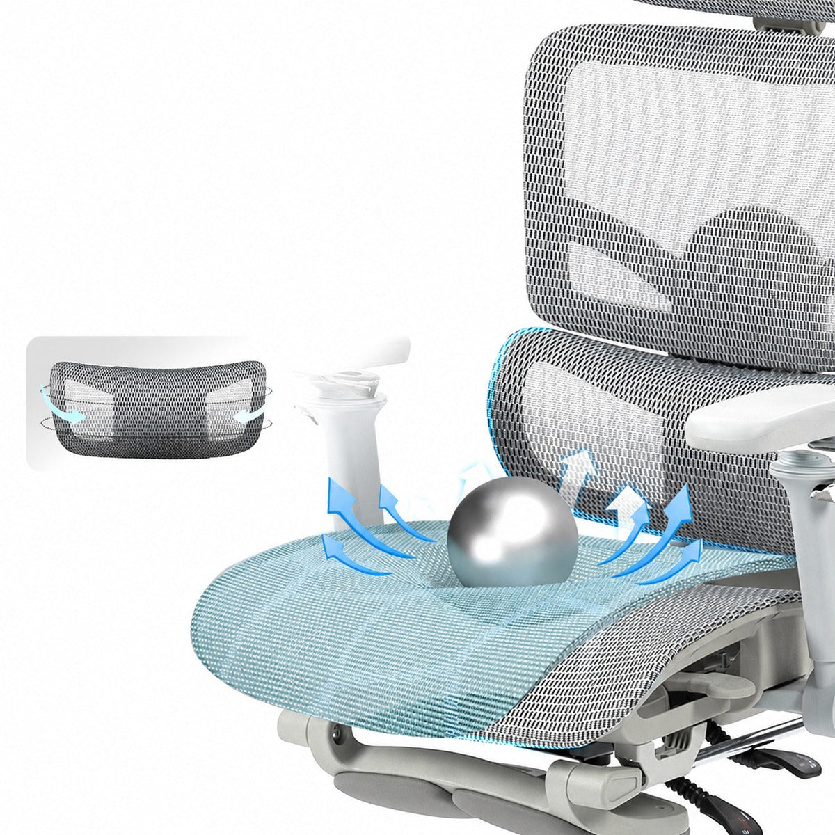 JY 030 Footrest Reclining Gaming Chair