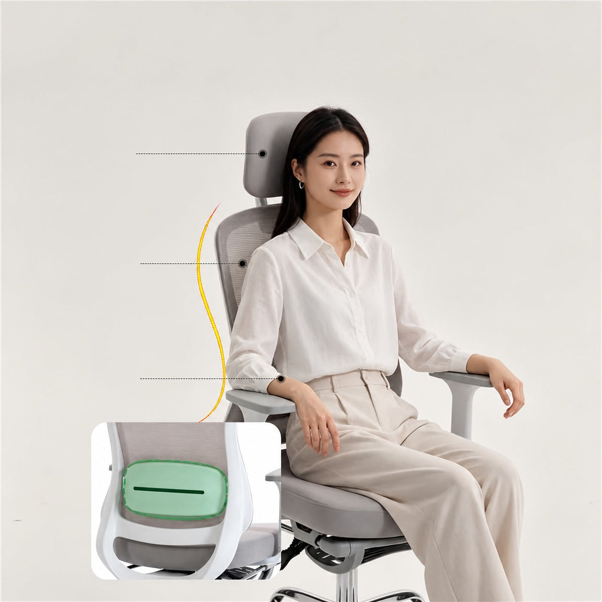 JY F03 Footrest Reclining Executive Chair