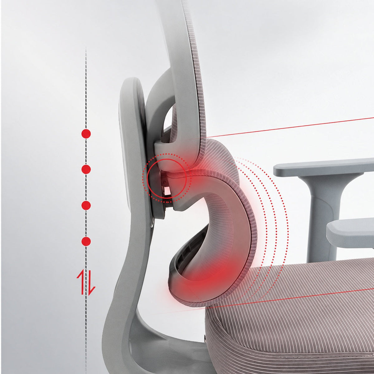 JY 030 Lumbar Support Footrest Gaming Chair