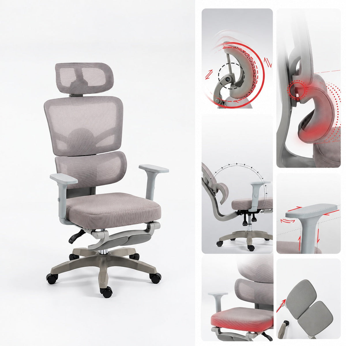 JY 030 Lumbar Support Gaming Chair
