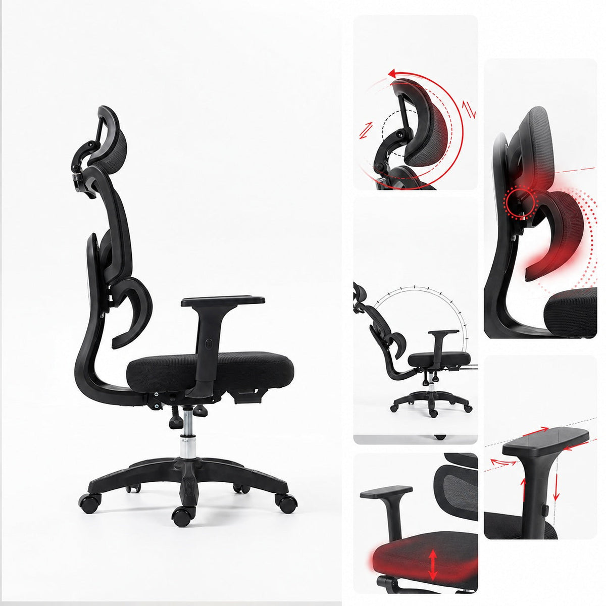 JY 030 Lumbar Support Gaming Chair