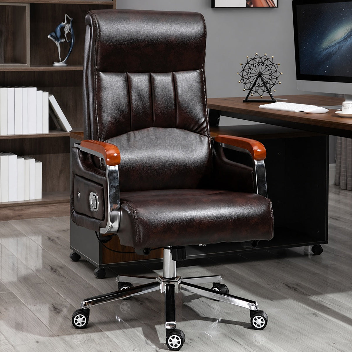 JY 老板椅 Reclining PU Leather Executive Chair