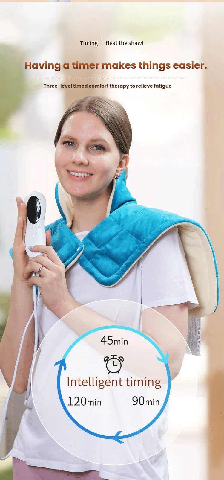 Blanket | Weighted Gravity Shawl Heating Shoulder Pad