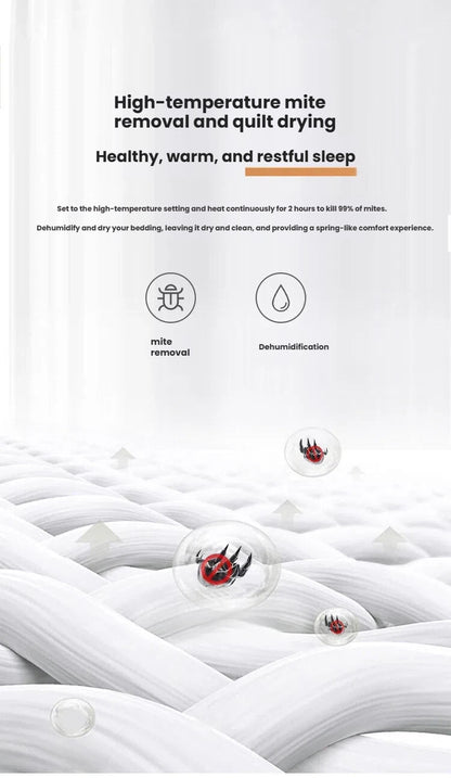 Blanket | Electric Blanket Dual Control Pure White Ultrasonic