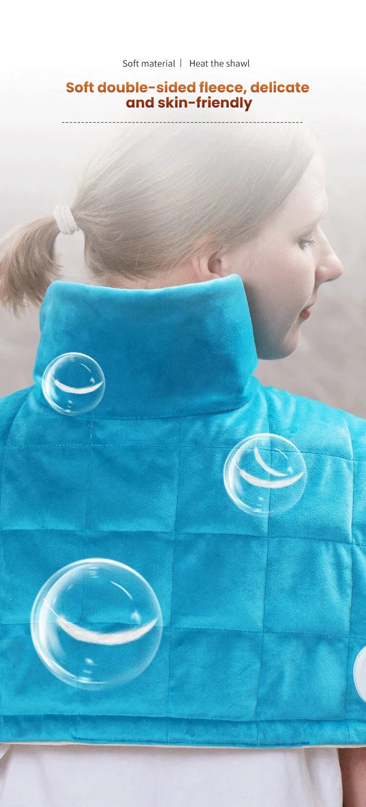 Blanket | Weighted Gravity Shawl Heating Shoulder Pad
