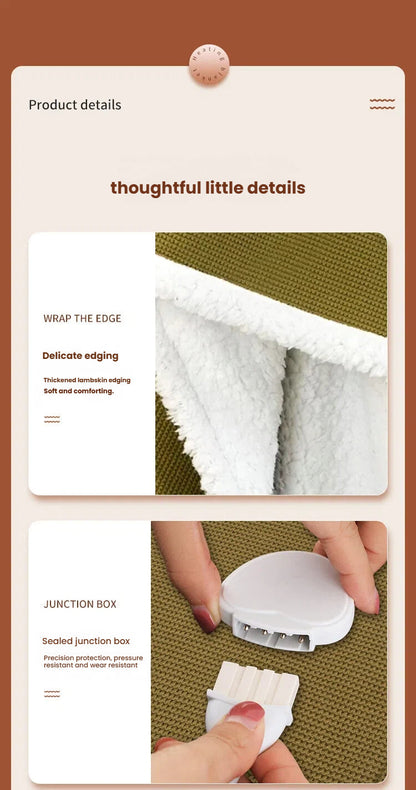 Couverture | Couverture chauffante portable
