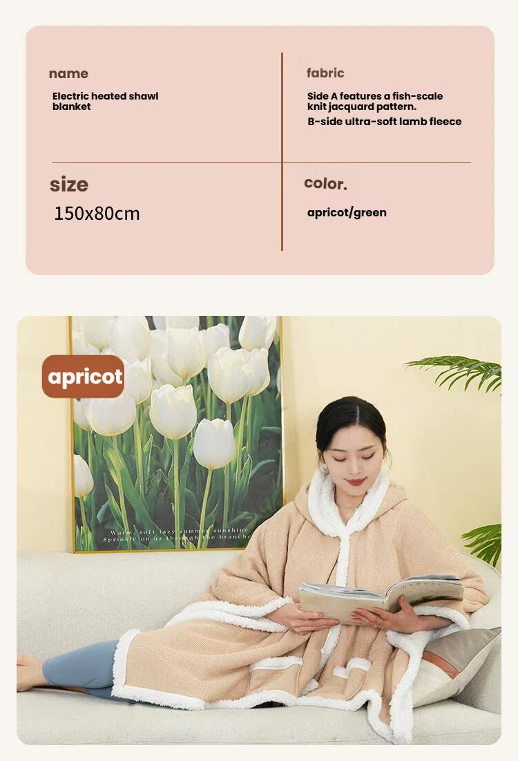Couverture | Couverture chauffante portable