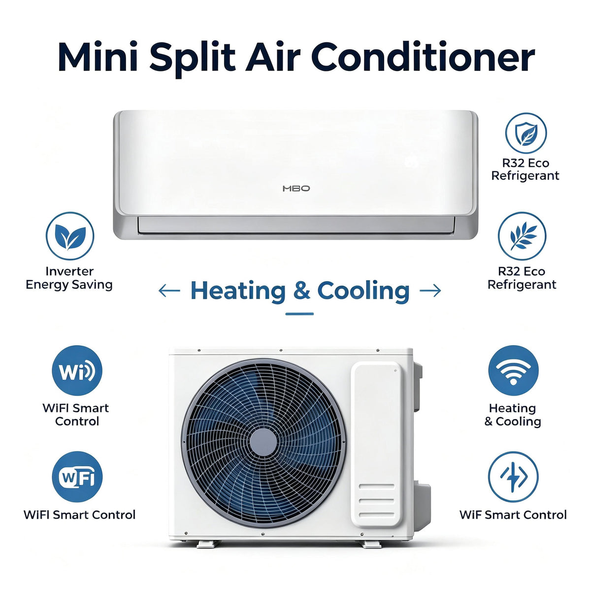 AC R32 Inverter Split Air Conditioner