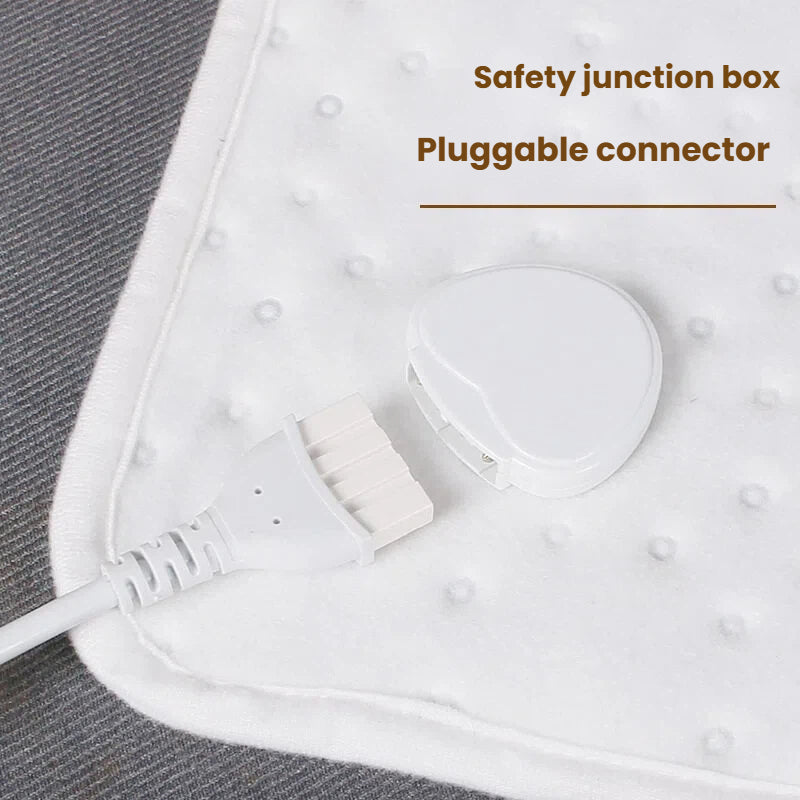 Blanket | Electric Blanket Dual Control Pure White Ultrasonic