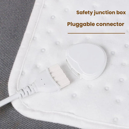 Blanket | Electric Blanket Dual Control Pure White Ultrasonic