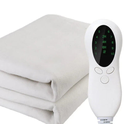 Blanket | Electric Blanket Dual Control Pure White Ultrasonic