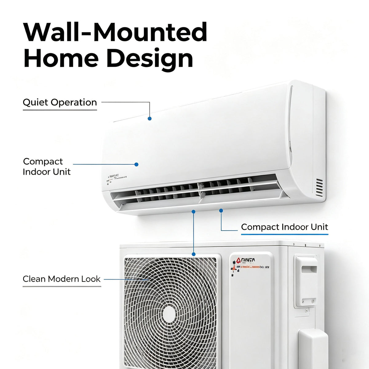 AC Smart WiFi R32 Inverter Split Air Contioner
