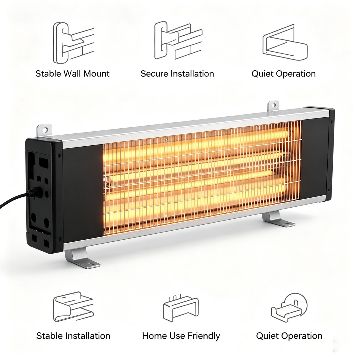 Heater | Wall Mounted Electric Heater