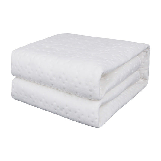 Blanket | Electric Blanket Dual Control Pure White Ultrasonic