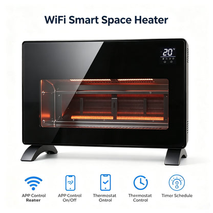 Heater | Smart WiFi Glass Panel Heater