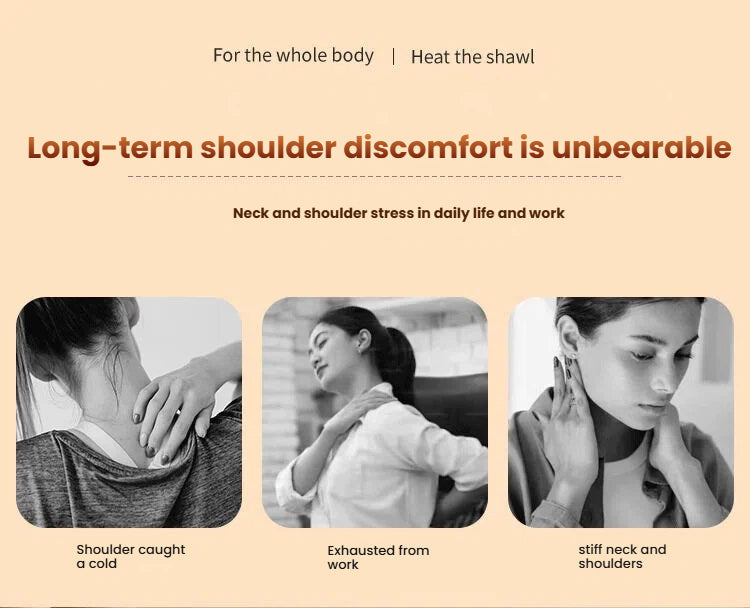 Blanket | Weighted Gravity Shawl Heating Shoulder Pad