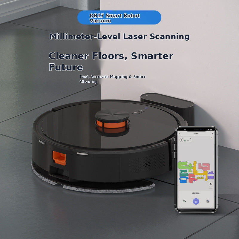 English localized robot vacuum product image