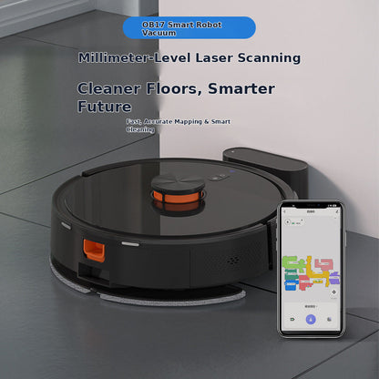 English localized robot vacuum product image