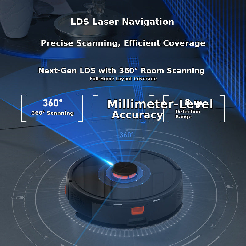English localized robot vacuum product image