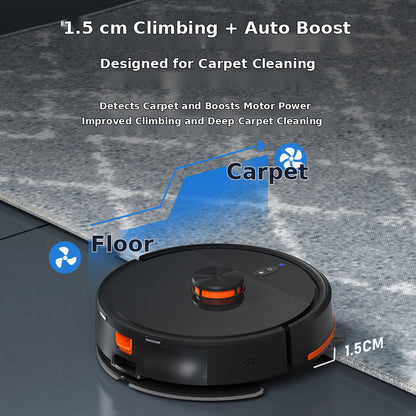 English localized robot vacuum product image