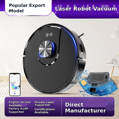 English localized robot vacuum product image