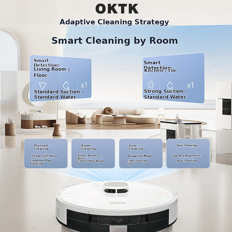 English localized robot vacuum product image