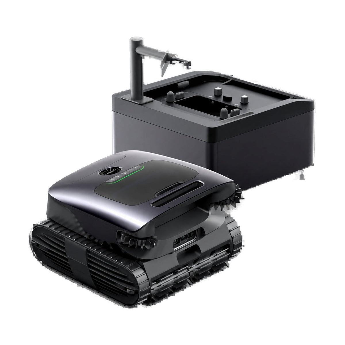 Beatbot AquaSense X with Self-Cleaning Station Robotic Pool Cleaner on white background