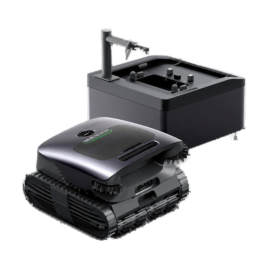 Beatbot AquaSense X with Self-Cleaning Station Robotic Pool Cleaner on white background