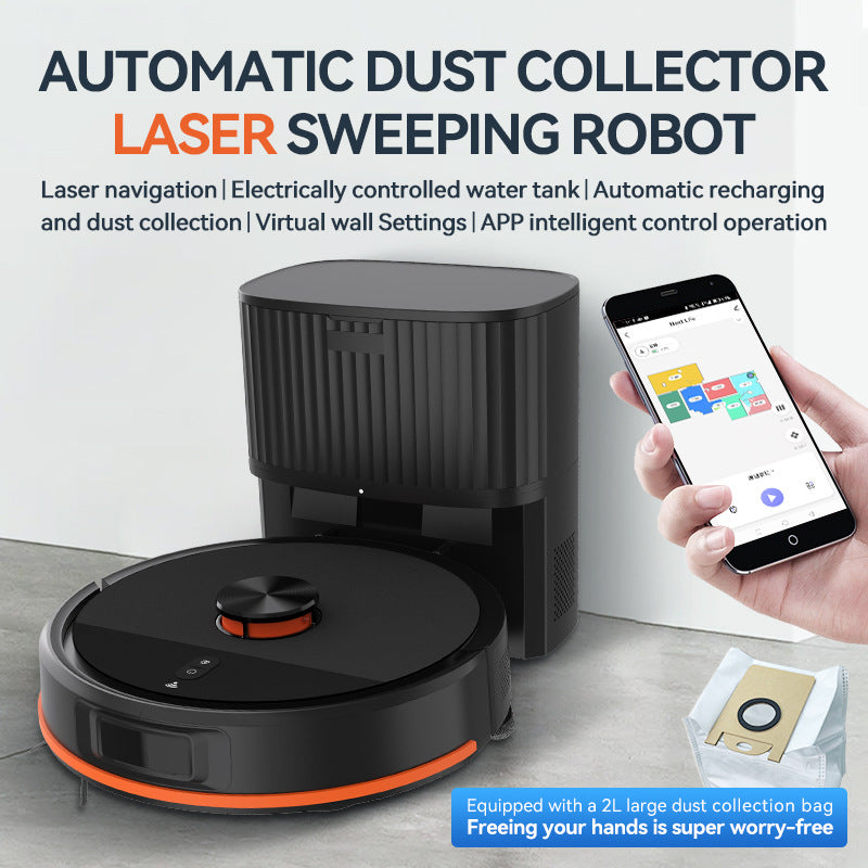 OB17 Laser Navigation Self-Emptying Robot Vacuum and Mop