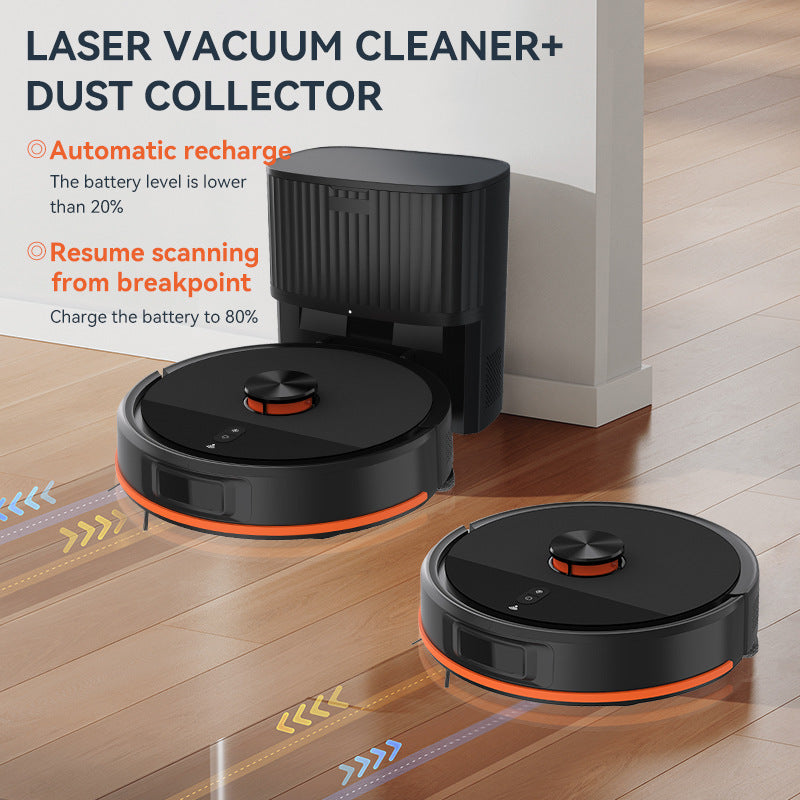 OB17 Laser Navigation Self-Emptying Robot Vacuum and Mop
