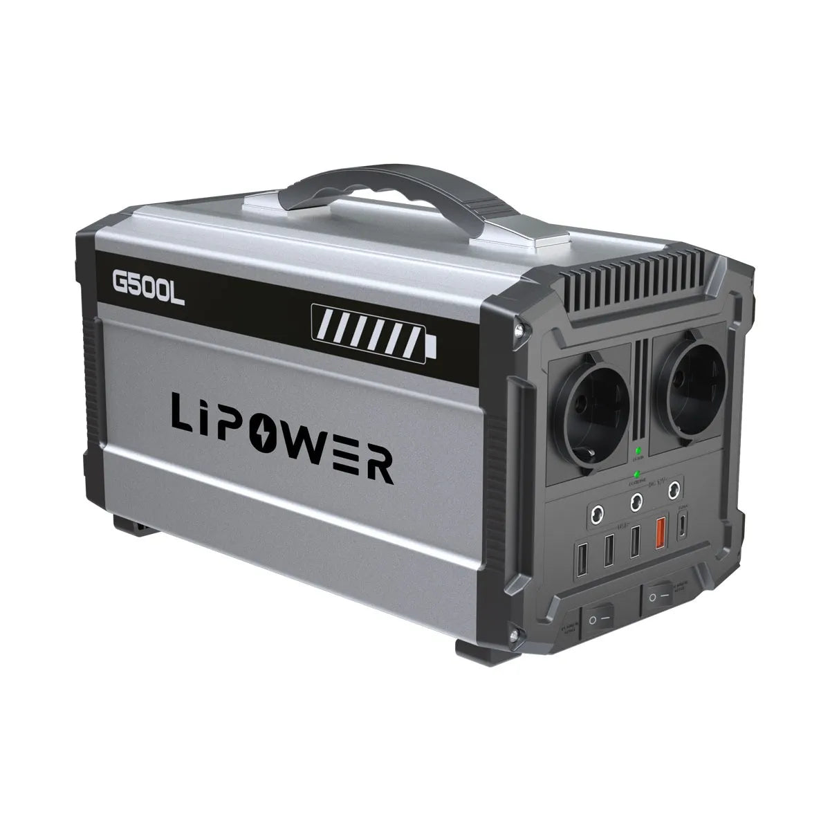 Lipower G500L 460Wh 500W Portable Power Station