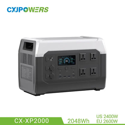 CXJPowers CX-XP2000 2048Wh 2000W Portable Power Station