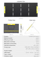 HX-FB-400m 400W Quad-Fold Bifacial Solar Panel