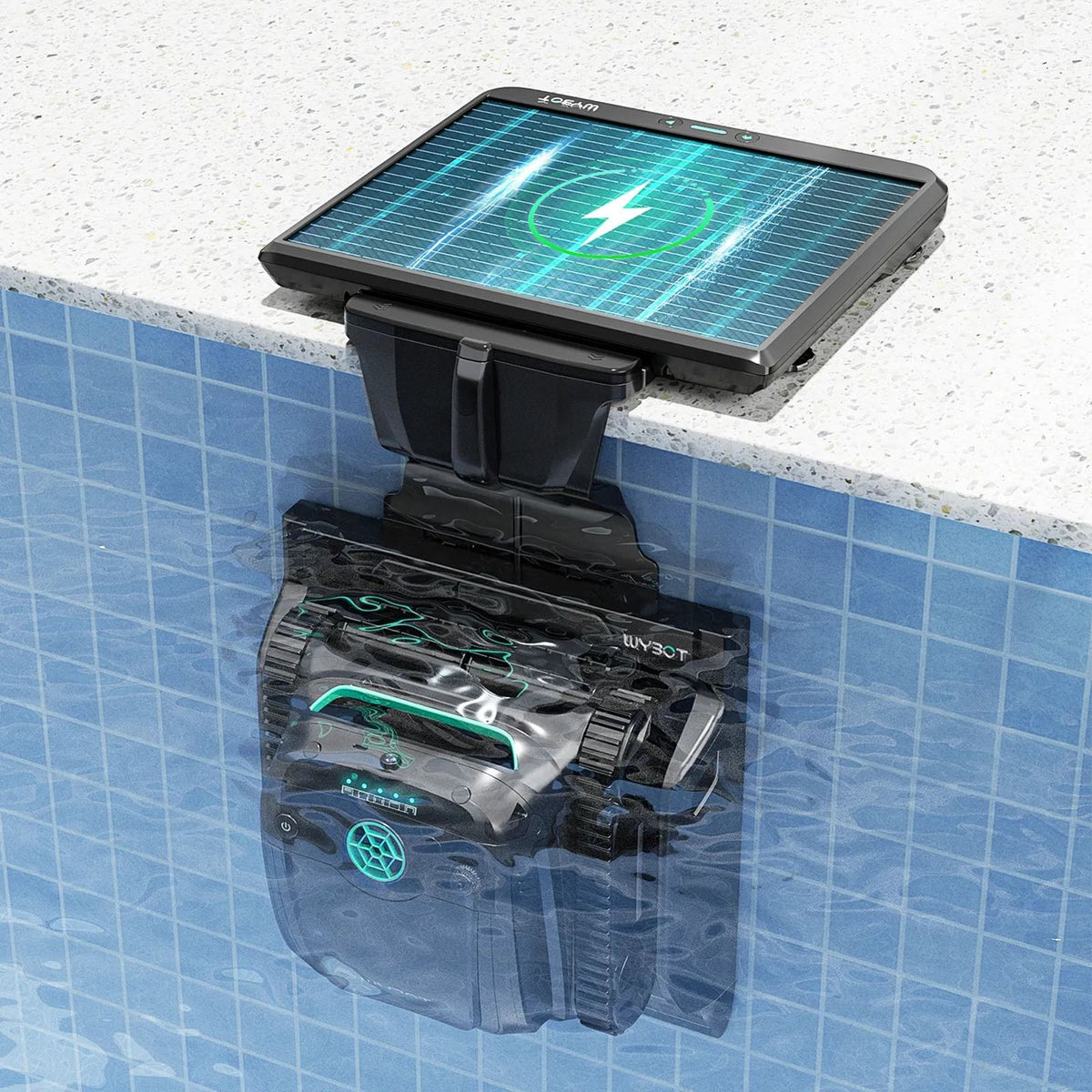 WYBOT S2 Solar Vision with Charging Dock — product details, image 2