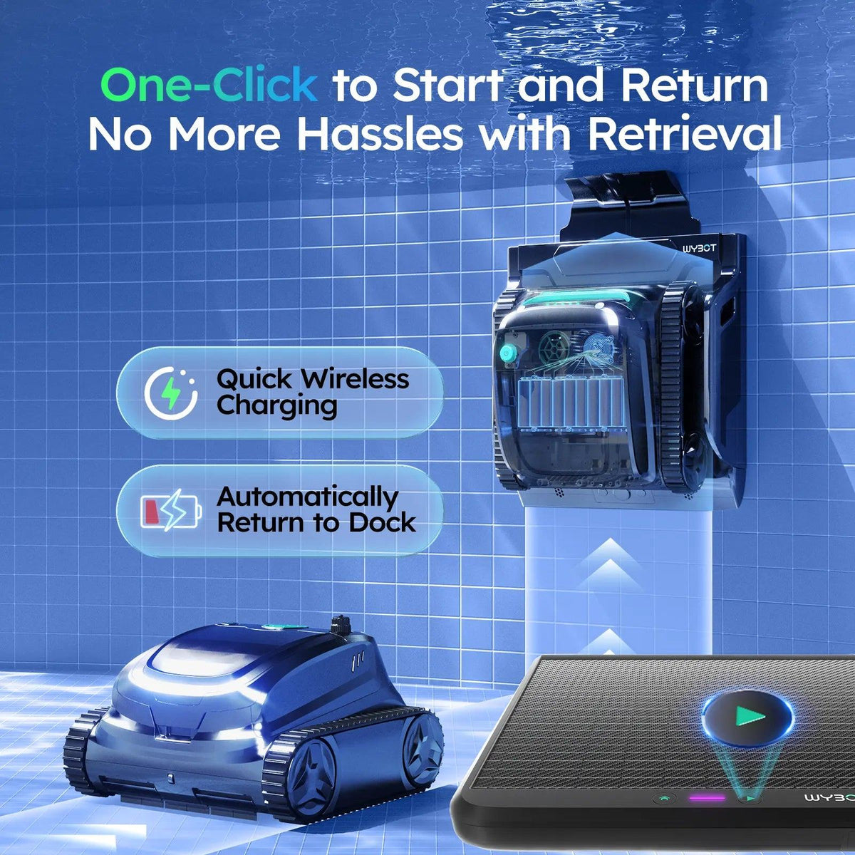 WYBOT S2 Solar with Charging Dock — product details, image 4