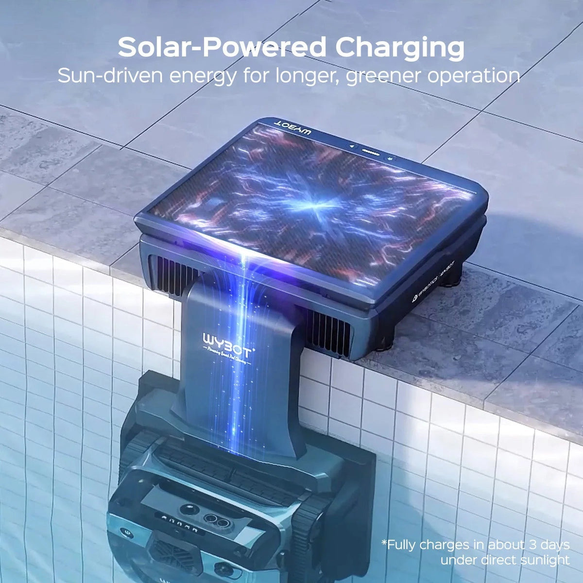 WYBOT S3 with Self-Emptying Dock — product details, image 3
