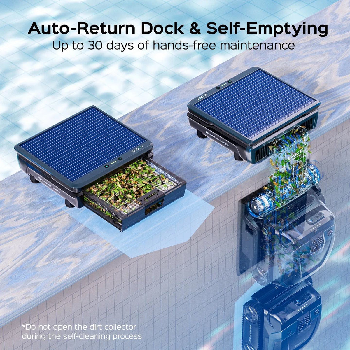 WYBOT S3 with Self-Emptying Dock — product details, image 4